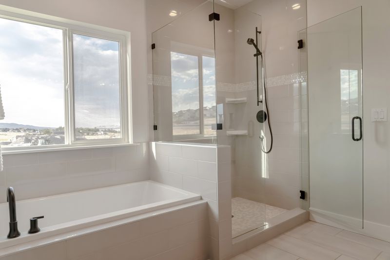 Stylish Bathroom with New Tub